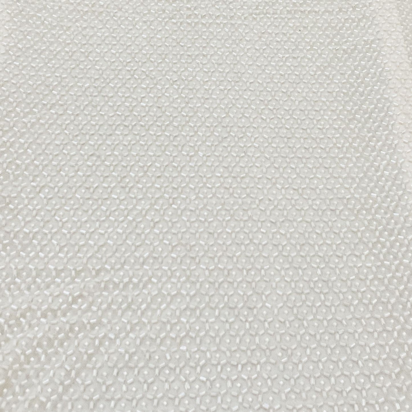 Exclusive Peach Pink Imported Beads Embroidery Net Fabric