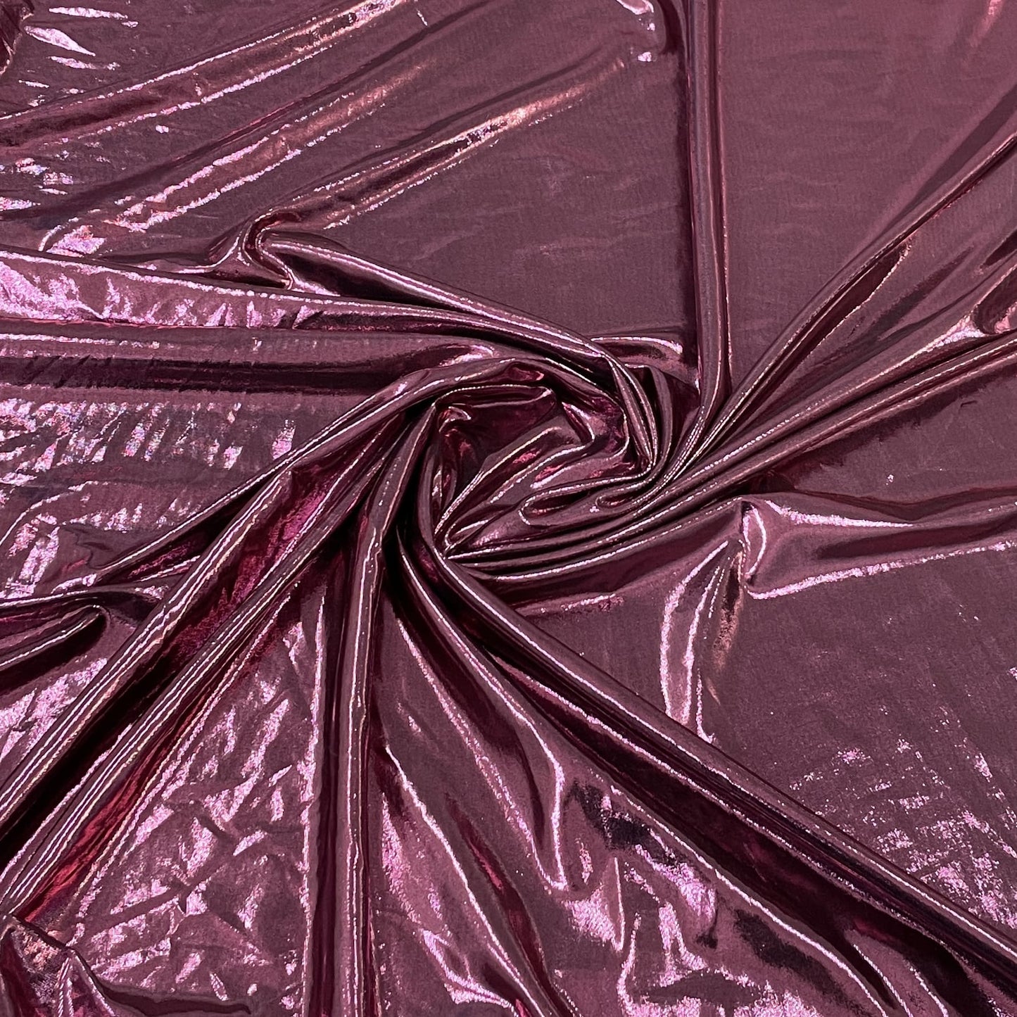 exclusive pink solid shimmer knitted lycra fabric