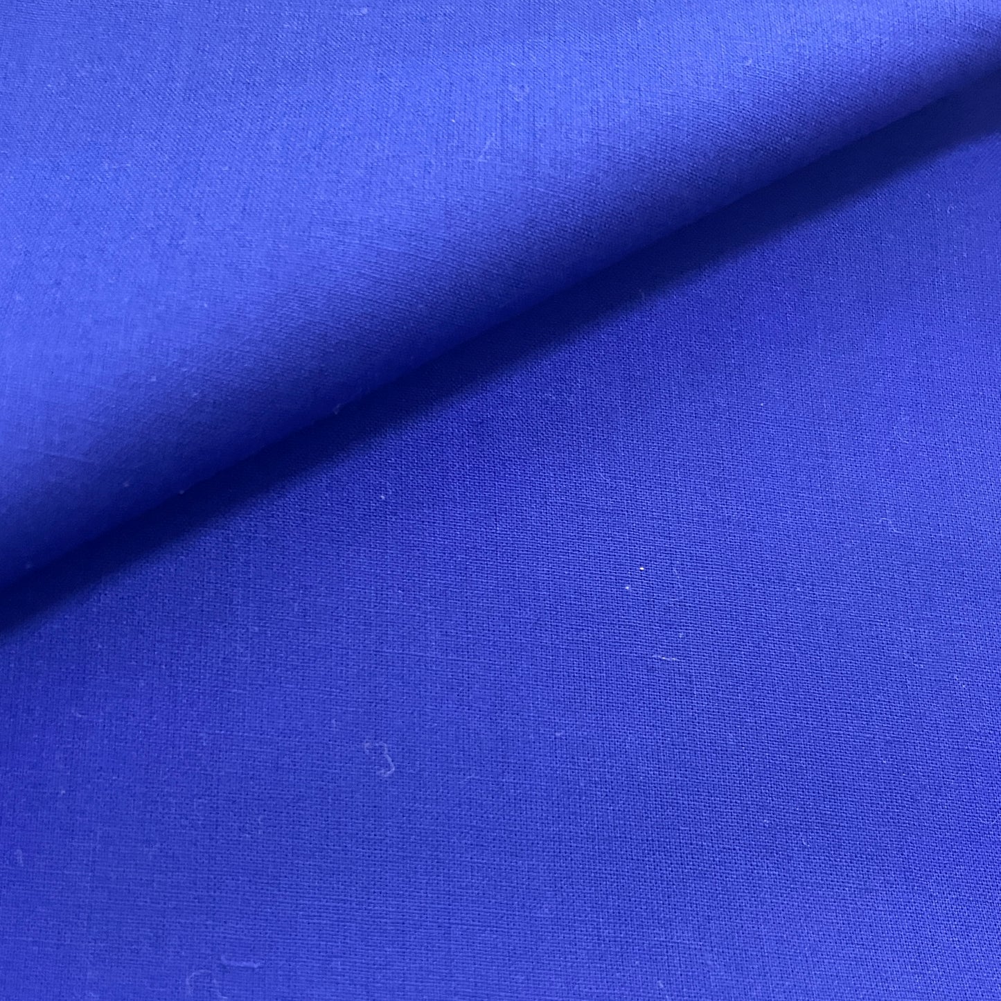 Premium Royal Blue Solid Cotton Mulmul Fabric