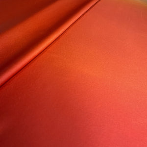 Exclusive Orange Ombre Gucci Satin Fabric