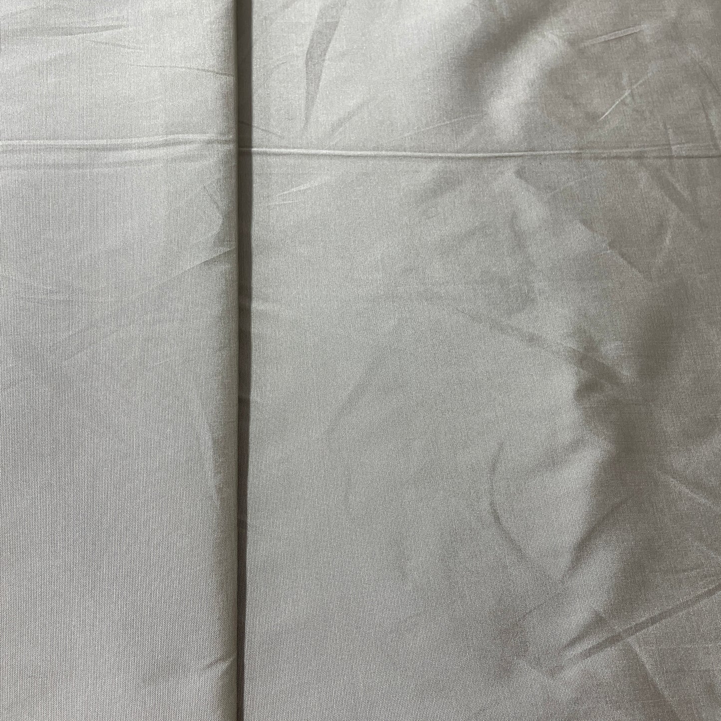 Grey Solid Silk Taffeta Fabric