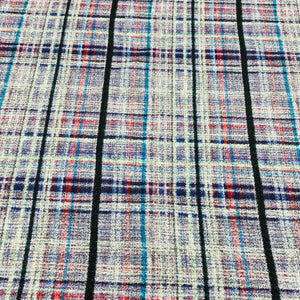 Multiciolor Embrossed Satin Fabric - TradeUNO