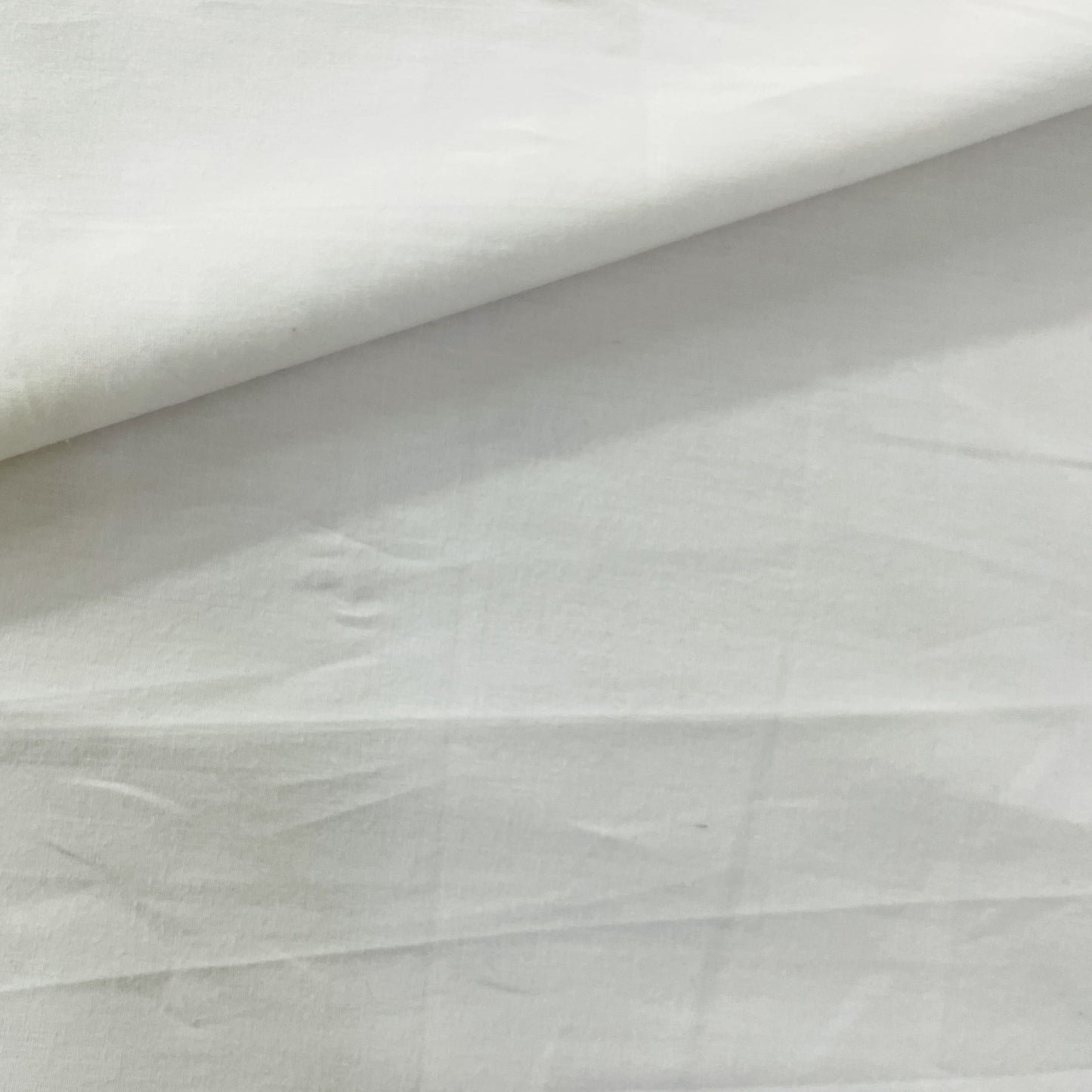 Classic White RFD 60s Poplin Dyeable Cotton Fabric