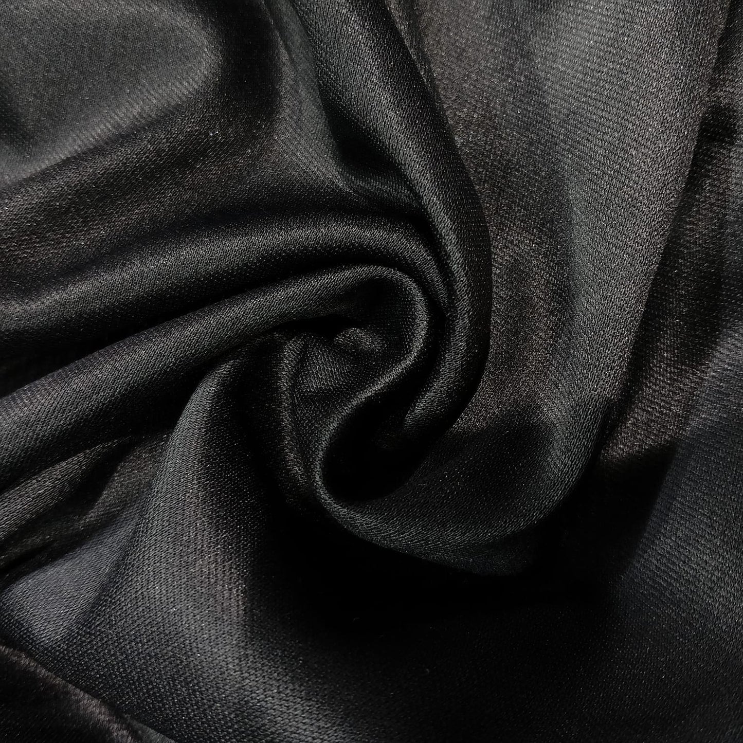 Black Lycra Dyed Fabric