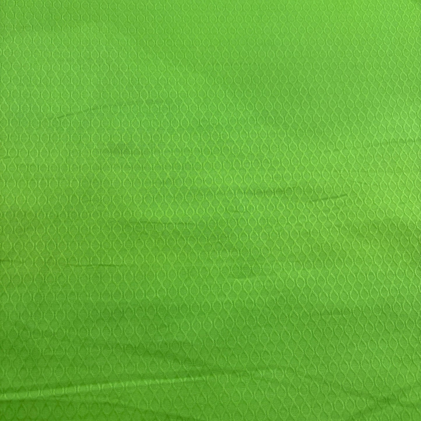 Green Geometrical Cotton Dobby Fabric 1978