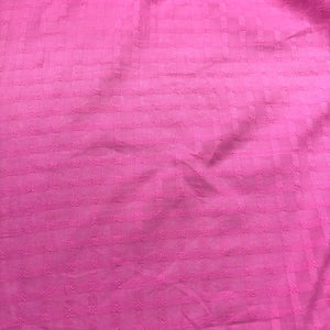 Pink Geometrical Cotton Dobby Fabric 1928 - TradeUNO