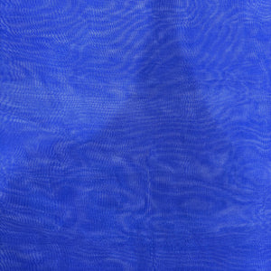 Royal Blue Solid Poly Organza 4917