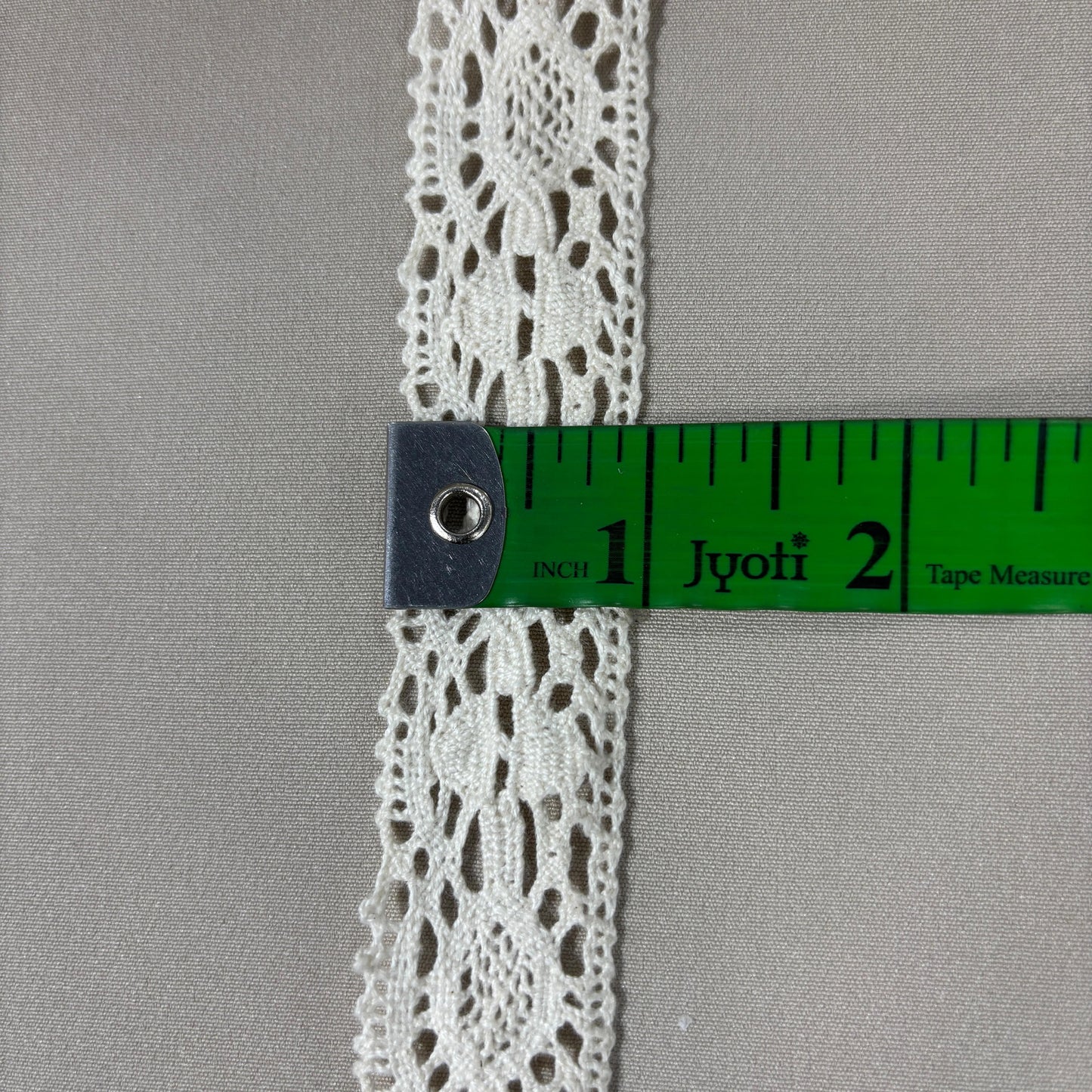 Off Cream Dyeable Cotton Lace 9175