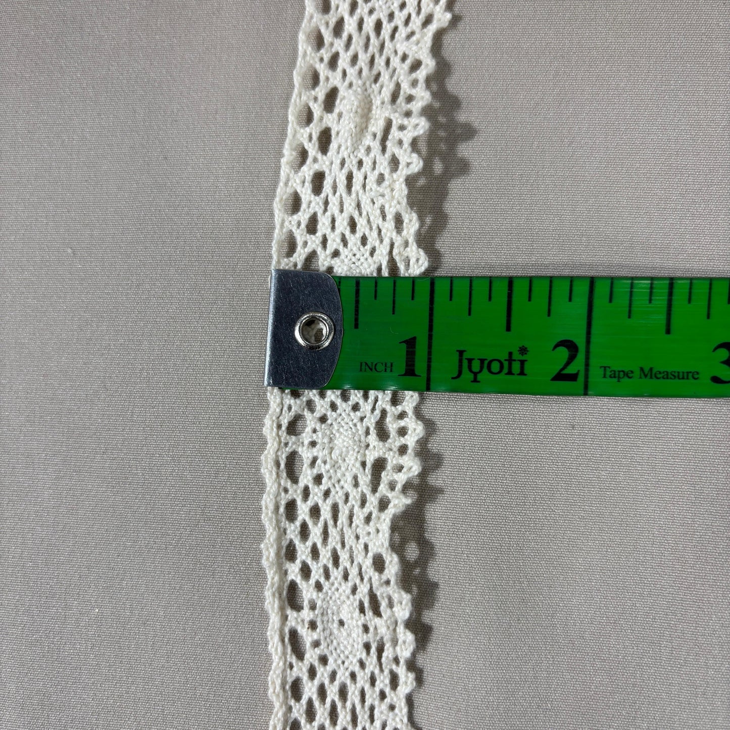 Off Cream Dyeable Cotton Lace 9180