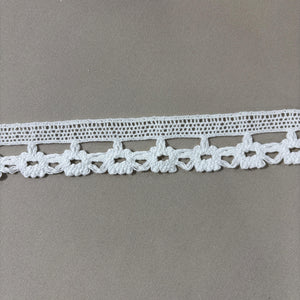 Off White Dyeable Cotton Lace 9153