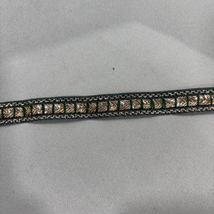 Dark Green Lace 21824