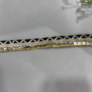 Black & Yellow Lace 21847