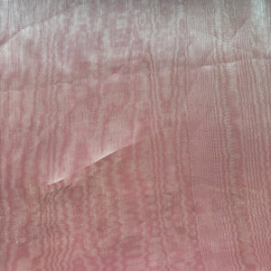 Strawberry Pink Solid Organza Fabric 13330