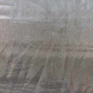 Brown & Light Brown Ombre Solid Imported Organza Fabric 9053