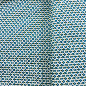 Lemon Yellow Floral Print Cotton Fabric PB-29717 - TradeUNO