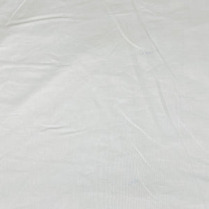 White Solid Cotton Linen Fabric - TradeUNO