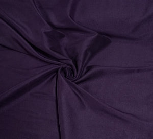 Wine Solid Russian Silk Fabric 21985 - TradeUNO