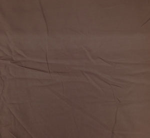 Golden Brown Solid Malai Crepe Fabric 13221 - TradeUNO