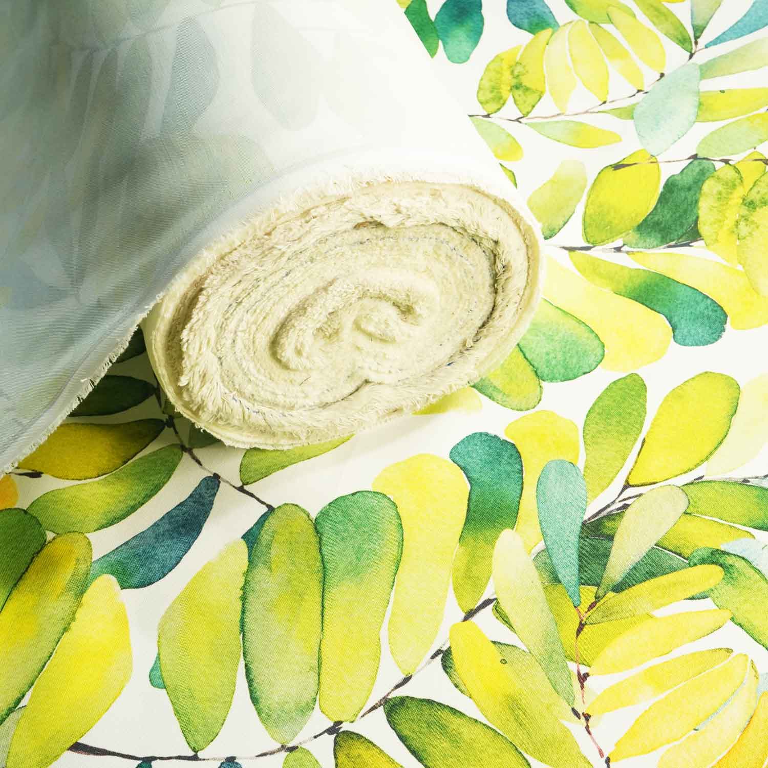 Printing Poly Green Leaves Printing Poly XNPT-26