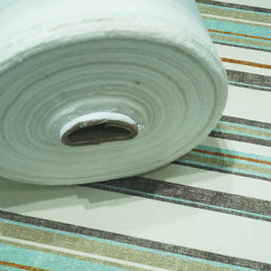 Printing Poly off white, beige taupe, brown, dark brown & teal Printing Poly XNPT-29
