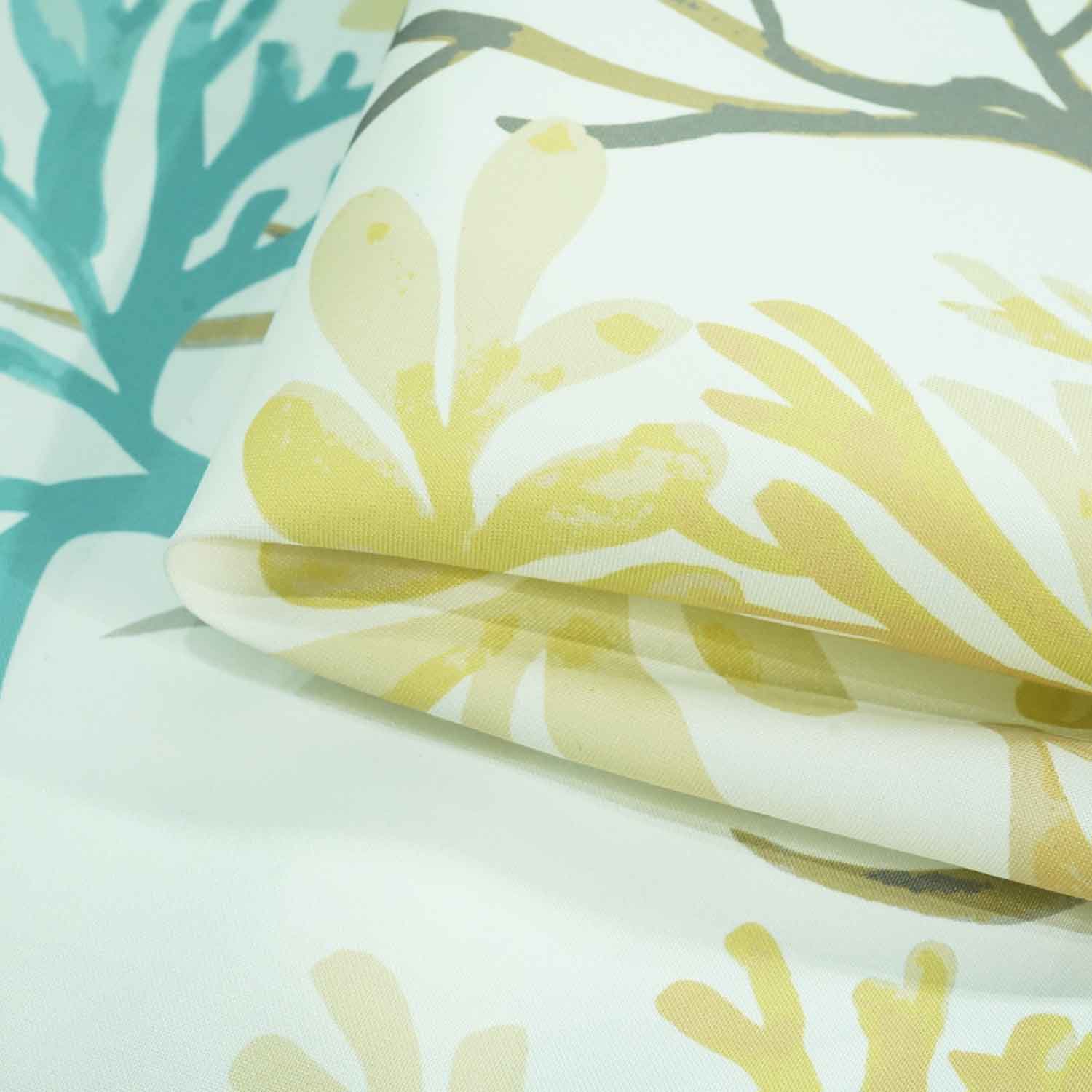 Printing Poly yellow & brown leaves Printing Poly XNPT-33