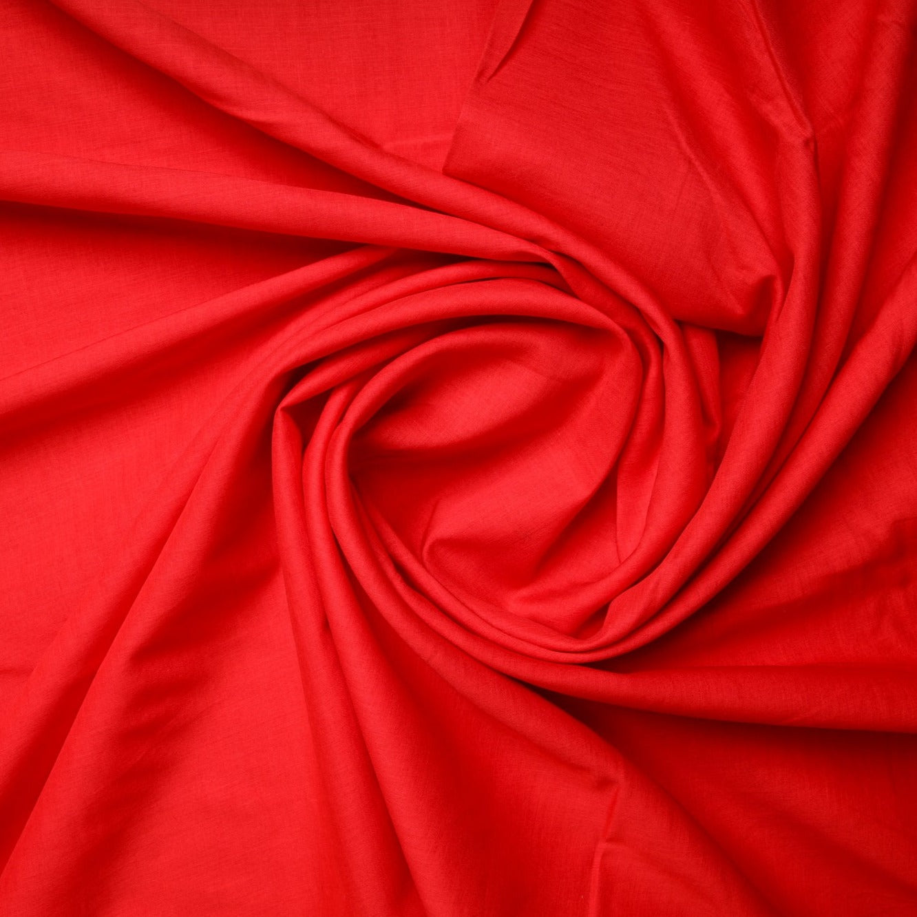 Red Solid Cotton Shirting Fabric Trade UNO