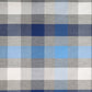 Buy Blue Check Rayon Fabric Online