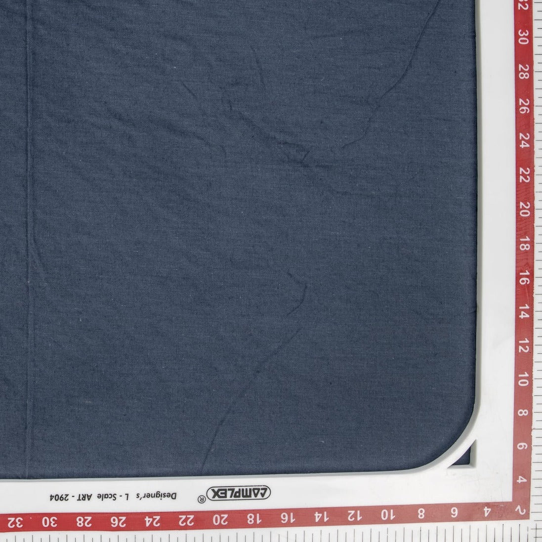 Navy Blue Solid Poplin Cotton Fabric Trade UNO