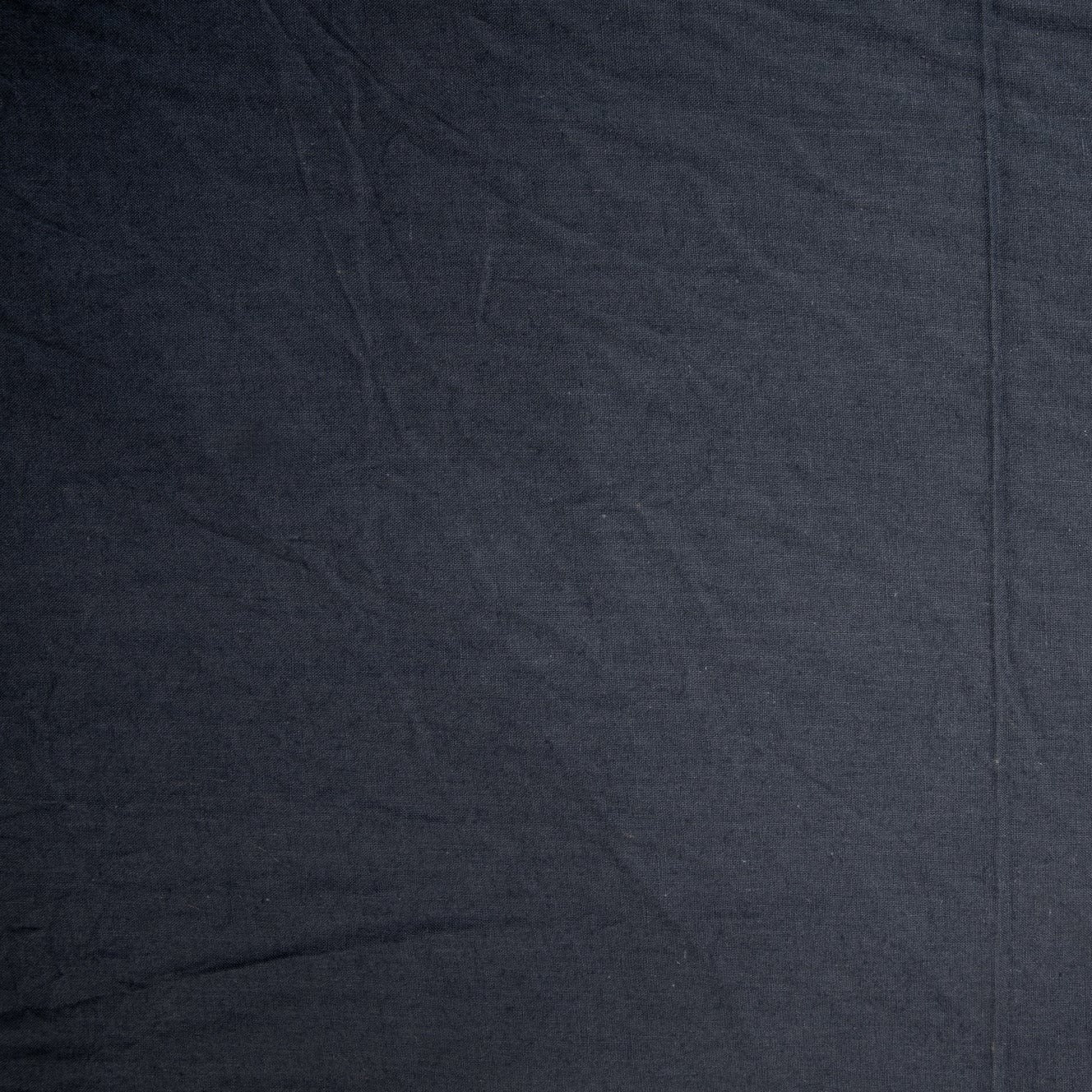 Navy Blue Solid Poplin Cotton Fabric Trade UNO