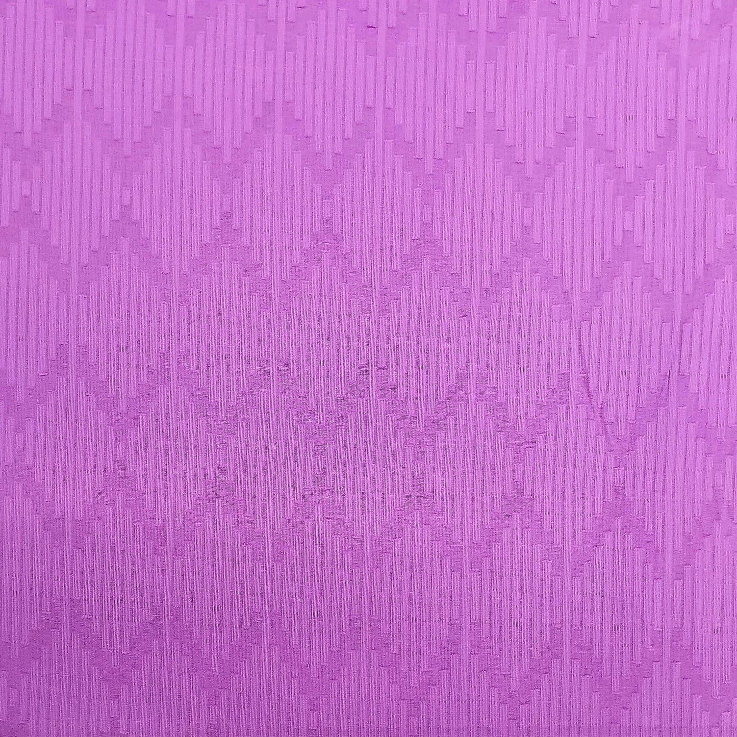 Purple Solid Jacquard Cotton Fabric Trade UNO