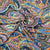 Multicolor Paisley Digital Print Sequence Georgette Fabric - TradeUNO