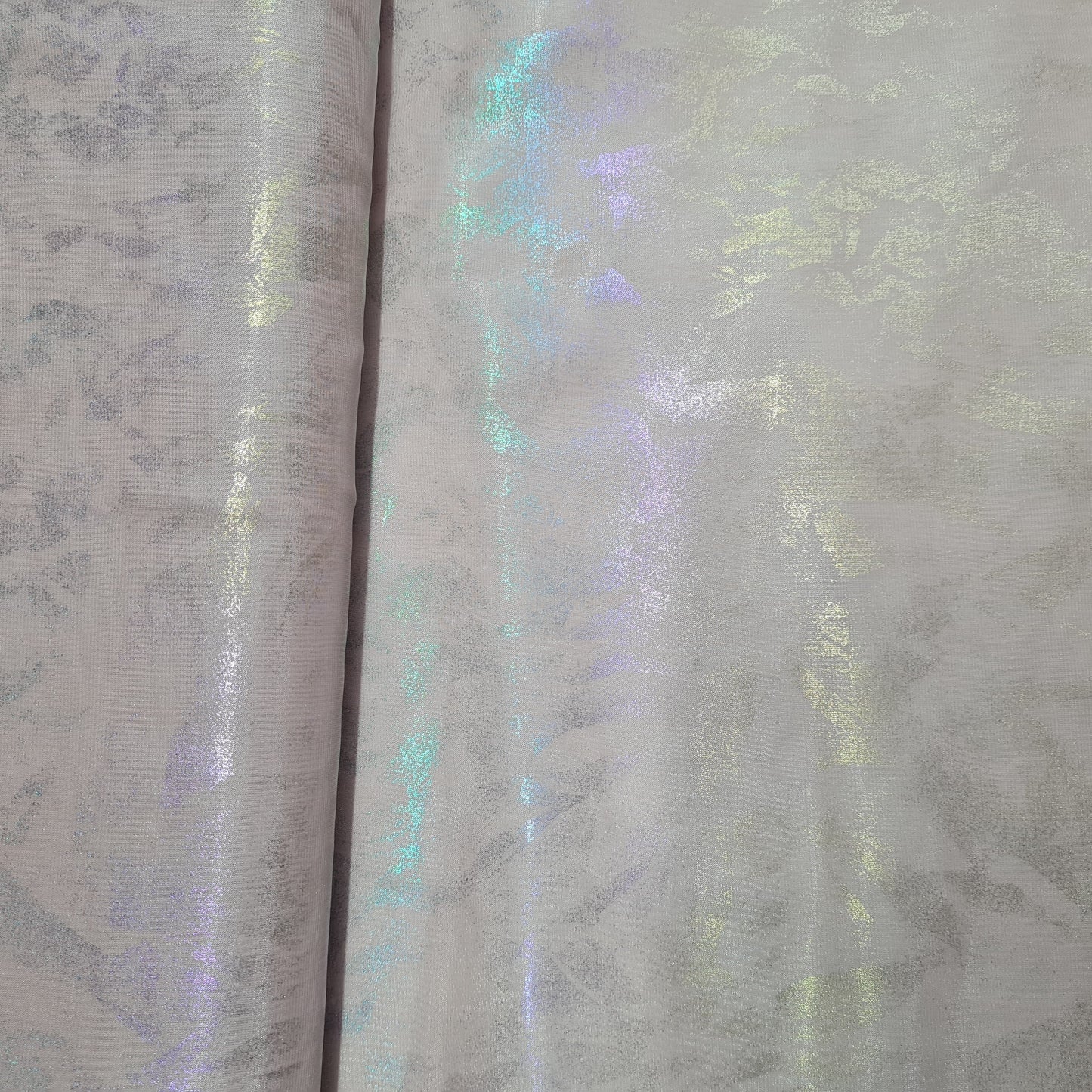 Peach Pink 3D Floral Imported Organza Fabric - TradeUNO