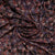 Brown Paisley Print Crepe Fabric Trade UNO
