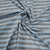 Black & Blue Stripe South Cotton Fabric Trade Uno