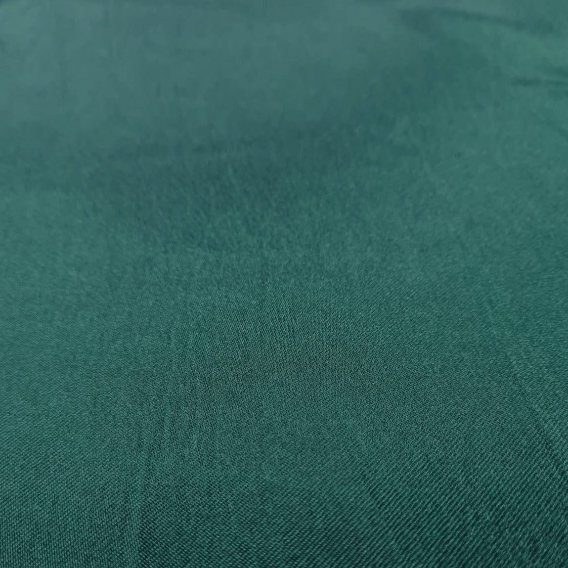 Emerald Dark Green Solid Satin Fabric Trade UNO