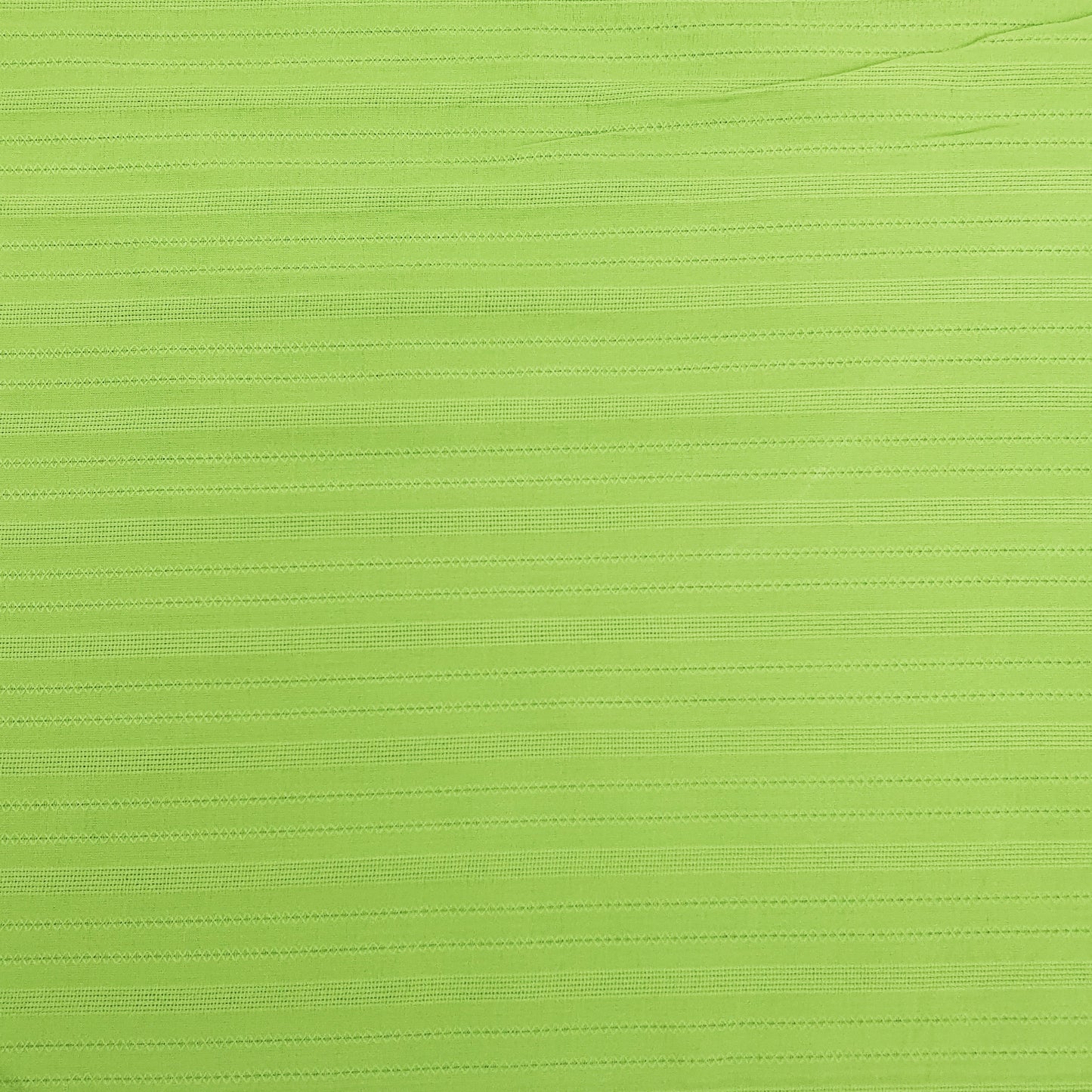 Green Stripe Jacquard Cotton Fabric Trade UNO
