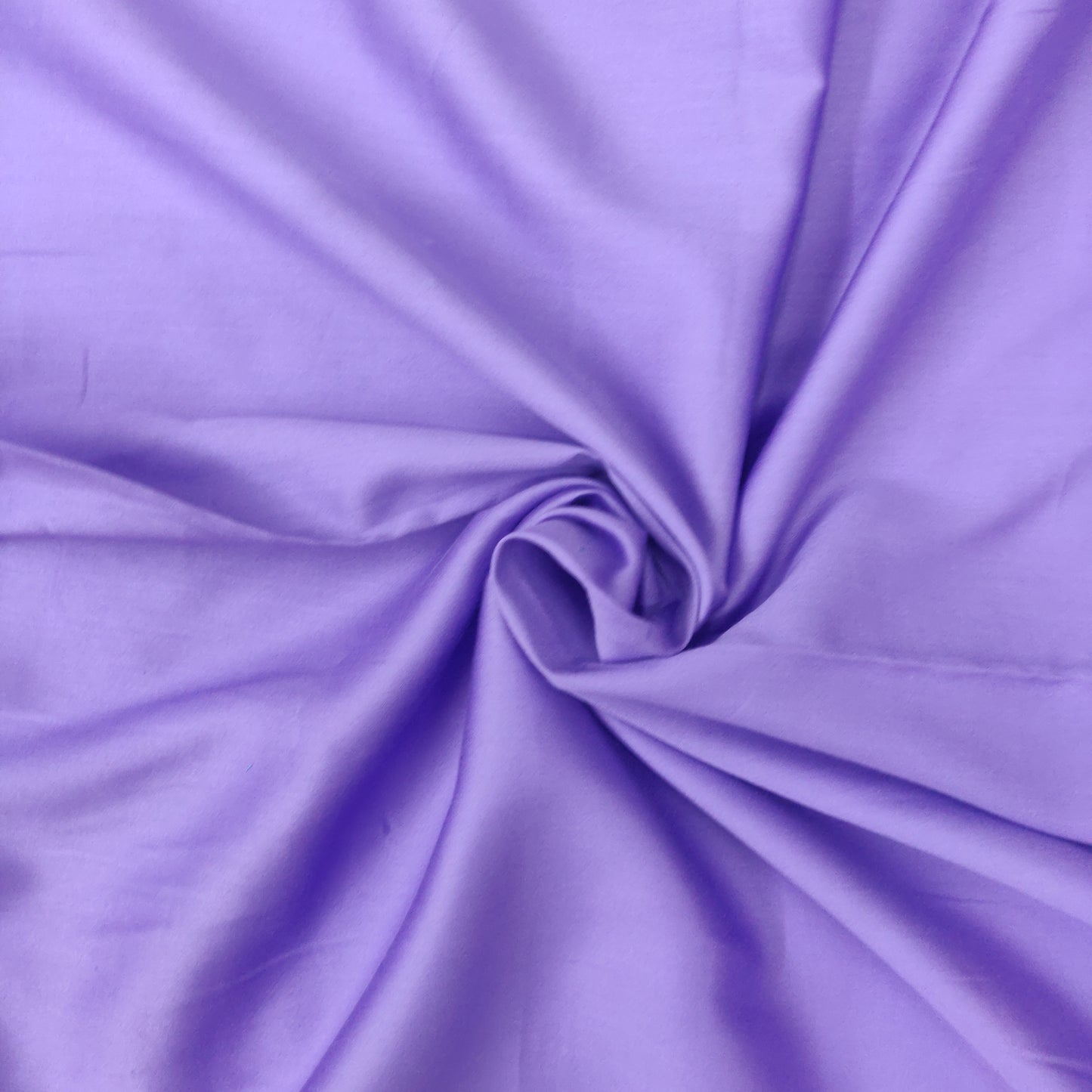 Light Purple Solid Cotton Satin Fabric - TradeUNO