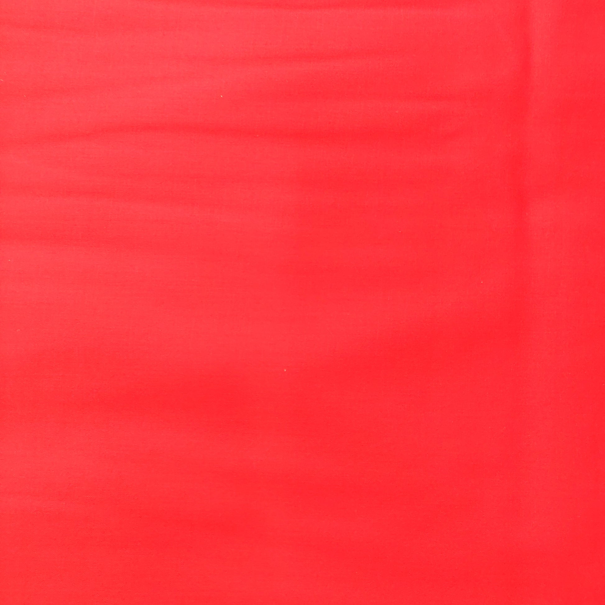 Red Solid Cotton Satin Fabric - TradeUNO