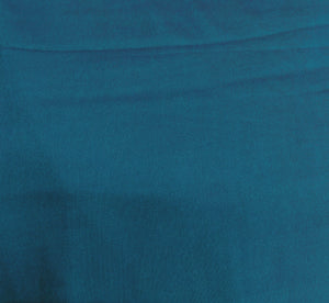 Teal Blue Solid Lycra Fabric