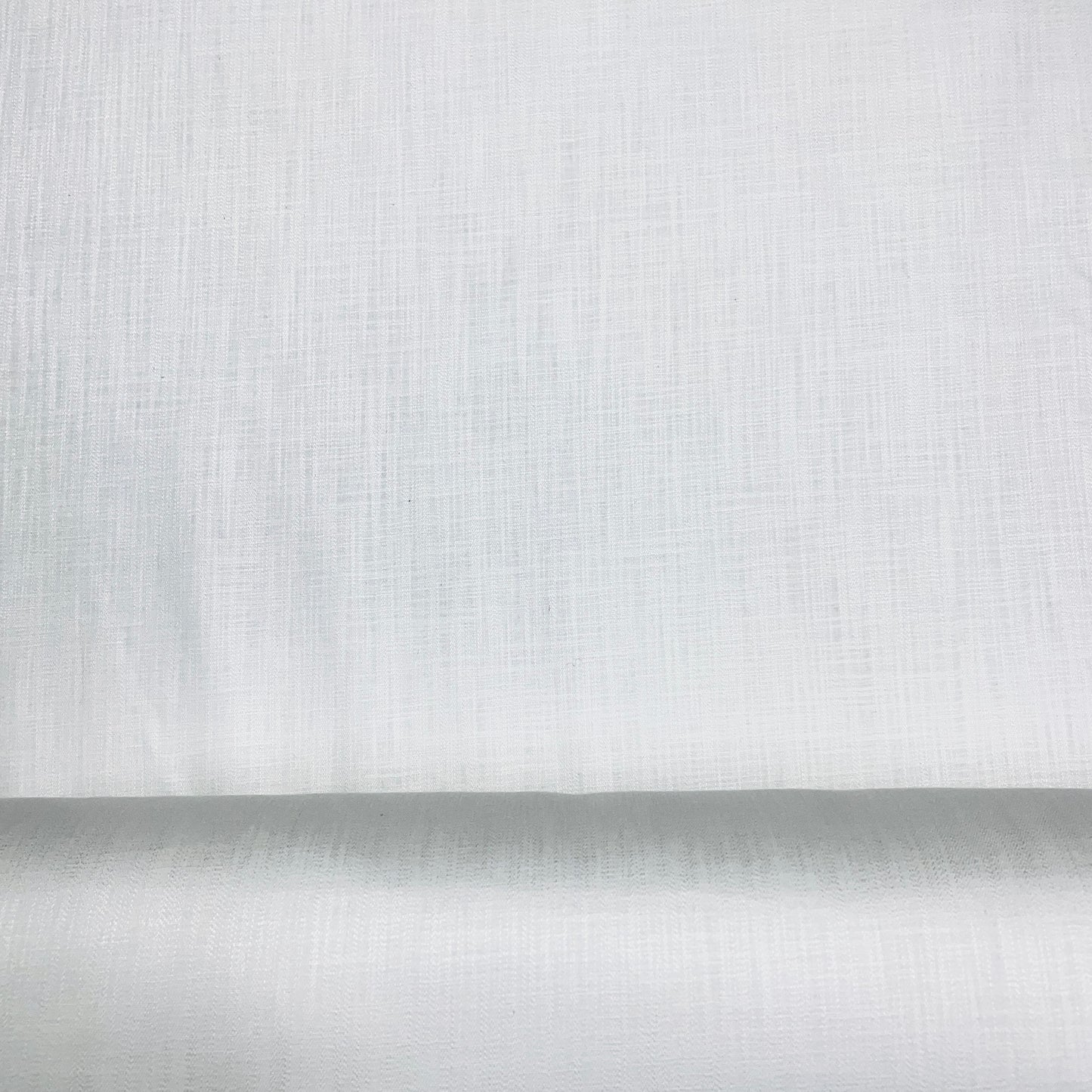White Solid Cotton Fabric