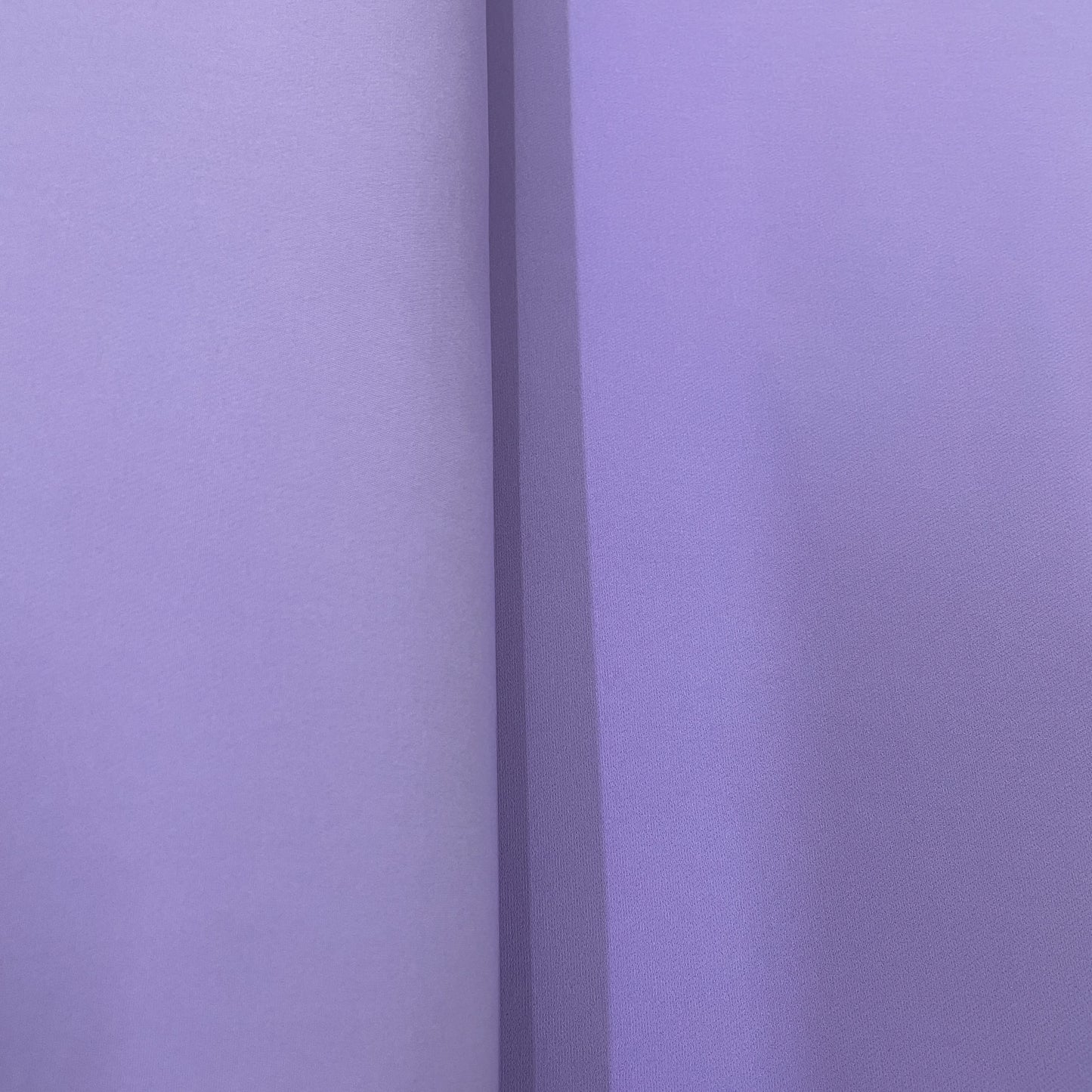 Premium Lilac Solid Banana Crepe Fabric