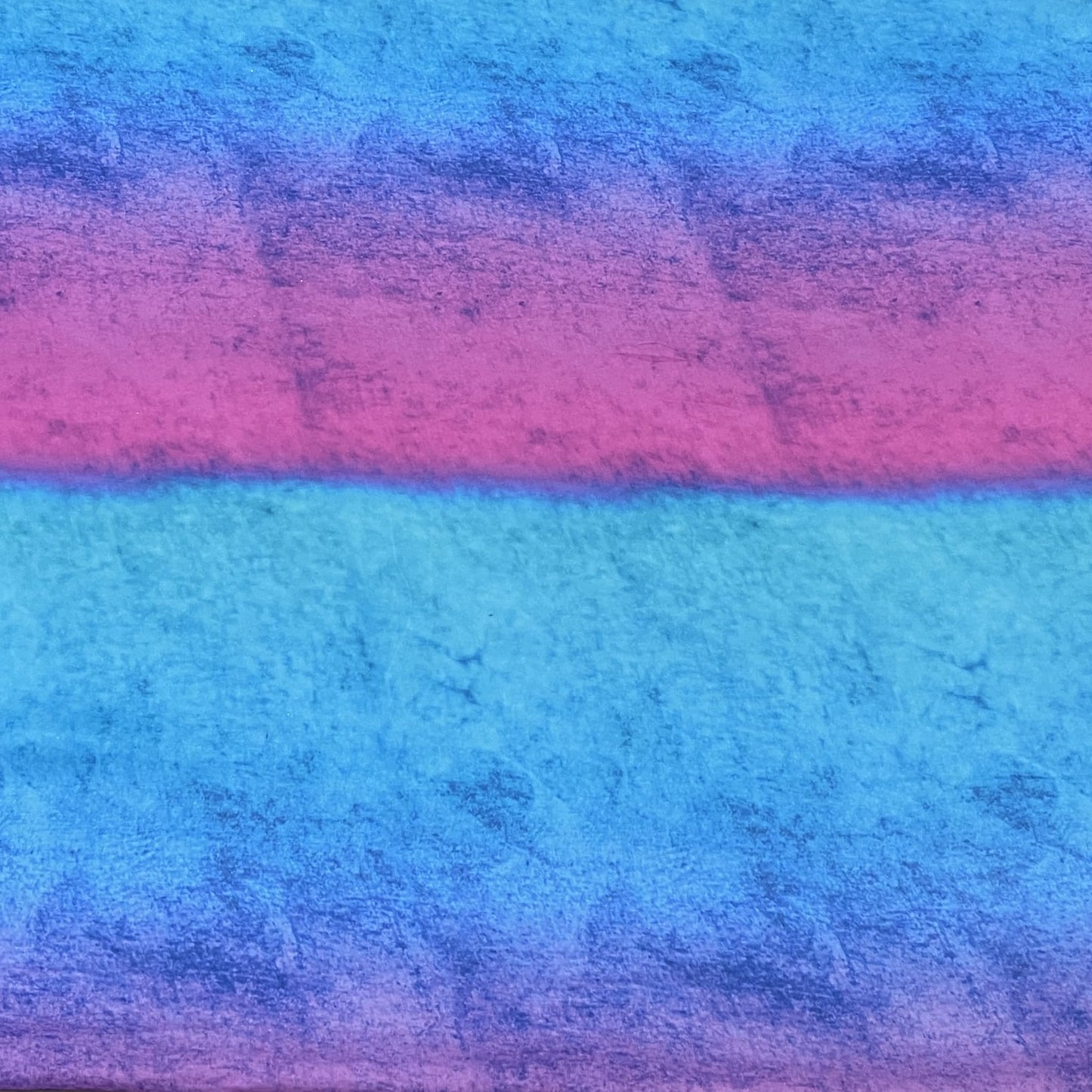 Classic Pink Blue Abstract Print Armani Satin Fabric