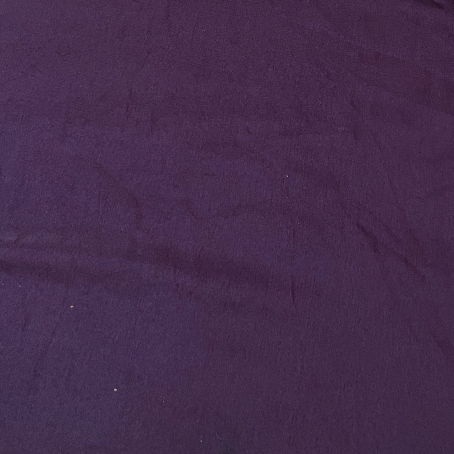 Premium Eggplant Purple Solid Bemberg Silk Fabric
