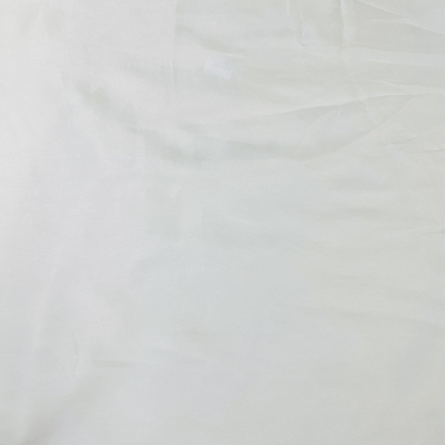 Premium White Solid Dyeable Satin Georgette Fabric