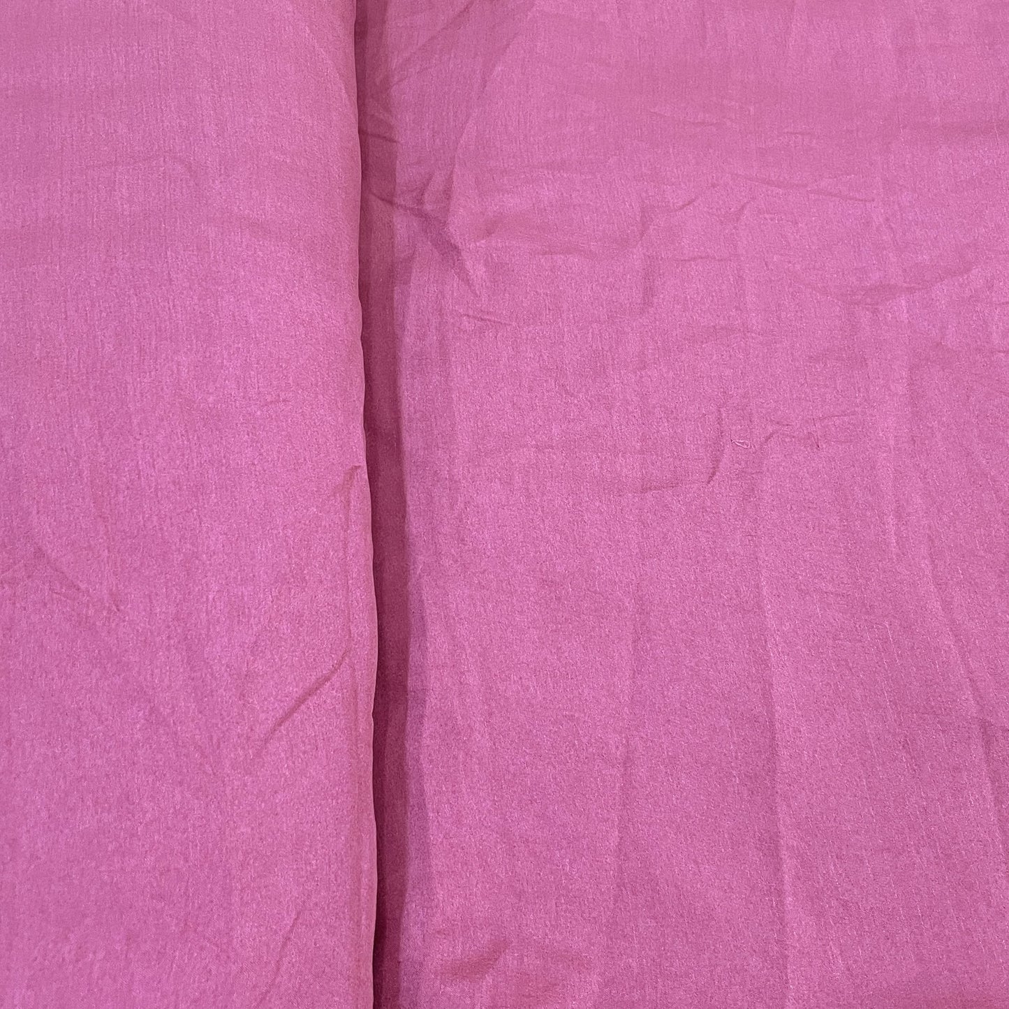 Premium French Rose Pink Solid Bemberg Silk Fabric