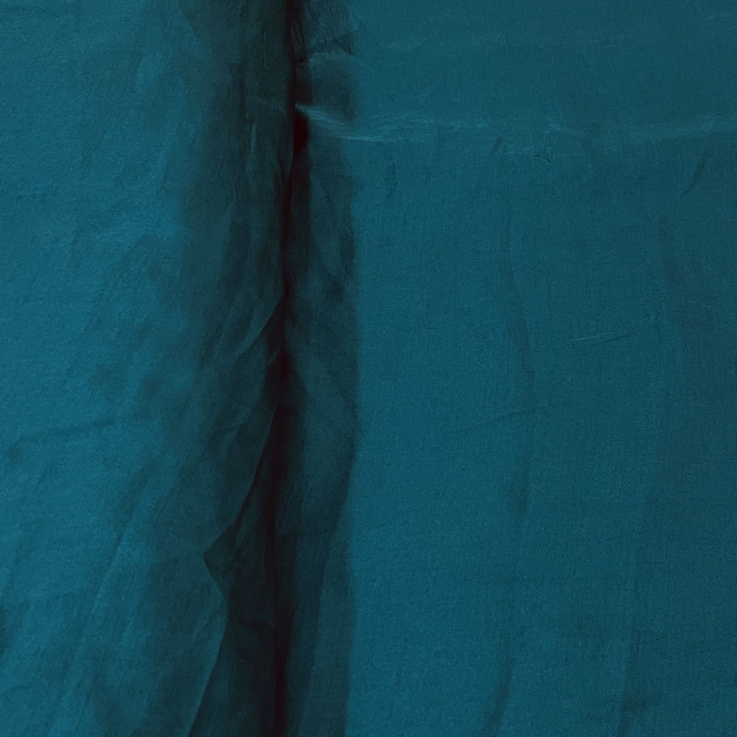 Premium Teal Green Solid Bemberg Silk Fabric