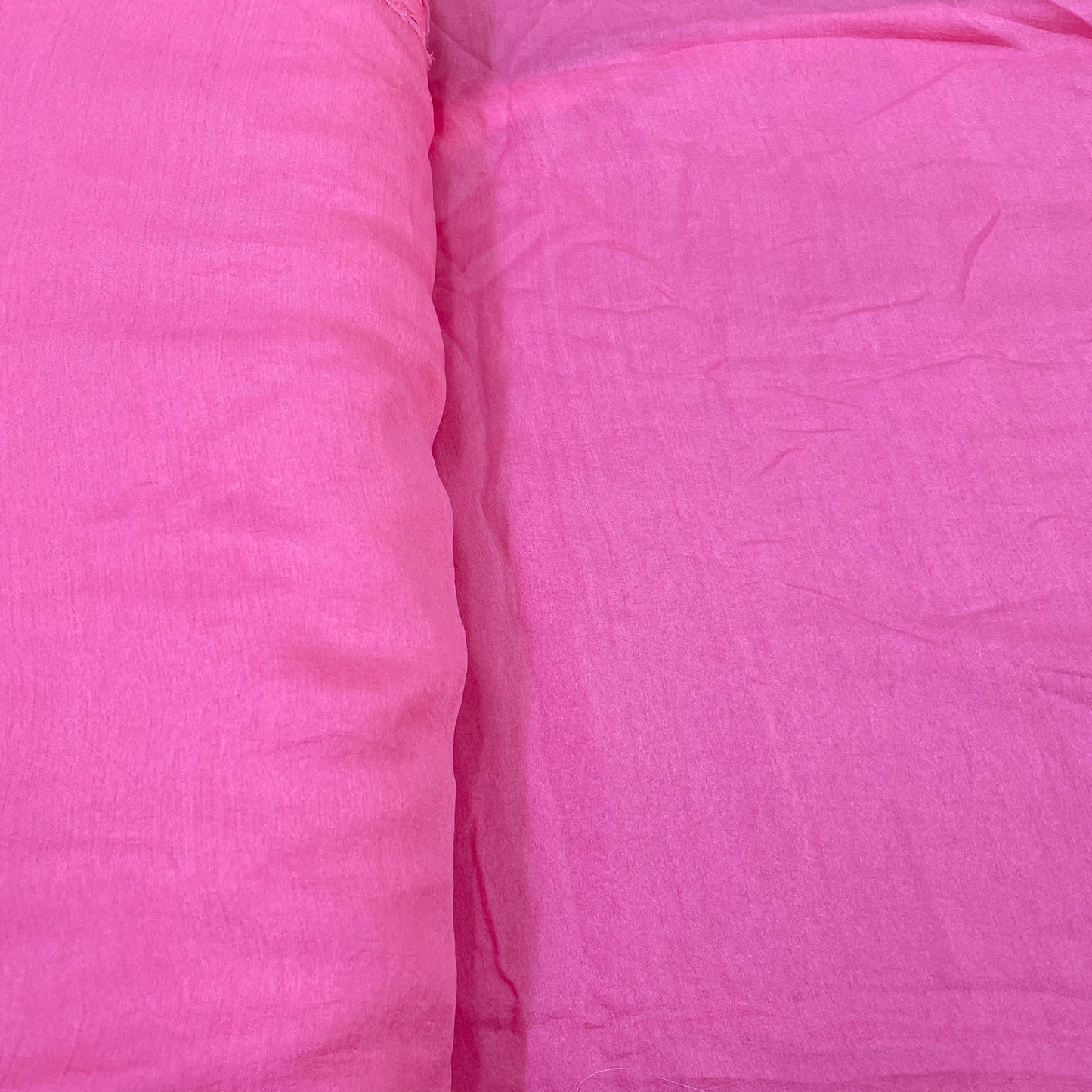 Premium Bright Pink Solid Bemberg Silk Fabric