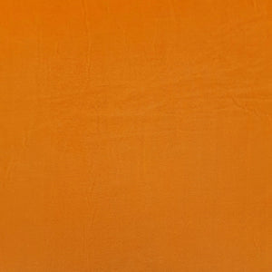 Peach Orange Solid Poly Velvet Fabric Trade UNO