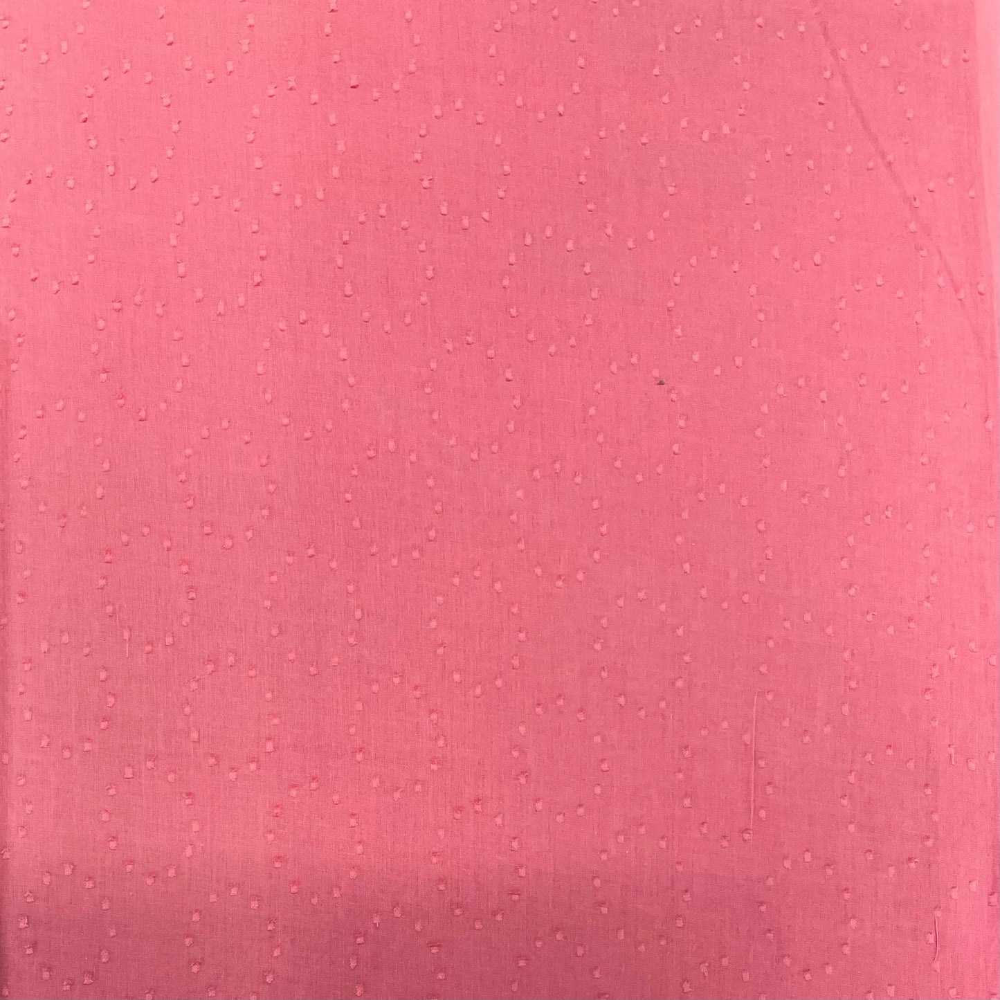 Pink Solid Jacquard Cotton Fabric Trade UNO