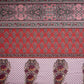 Pink & Black Paisley Print Viscose Voile Fabric Trade Uno